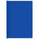 vidaXL Tapis de tente 250x200 cm Bleu PEHD