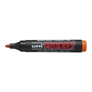 Marqueur PROCKEY PM122 Pointe conique moyenne 1 8 - 2 2mm Orange x 12 UNI-BALL