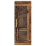 vidaXL Meuble mural Bois Ancien 34 5 x 34 x 90 cm