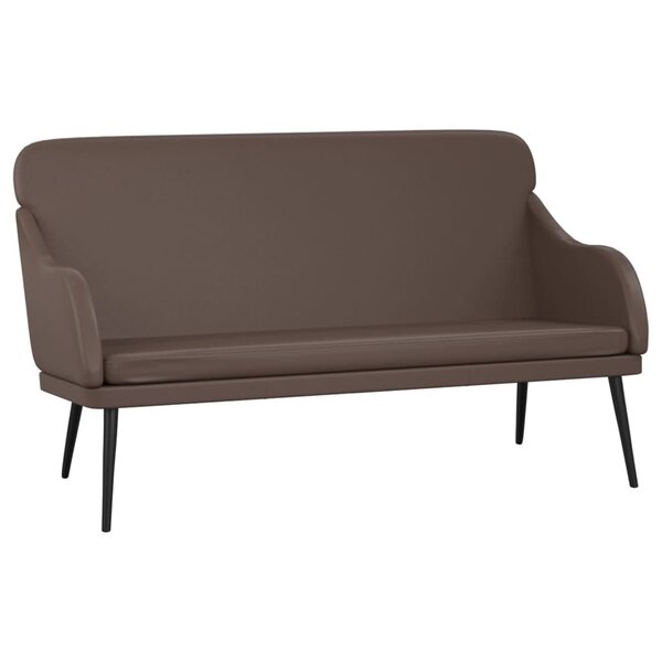 vidaXL Banc Marron 110x76x80 cm Similicuir