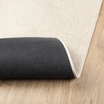 vidaXL Tapis OVIEDO à poils courts beige 120x120 cm