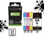 920XL - Pack de 4 Cartouches D'encre Noir/Cyan/Magenta/ Jaune - Grande capacité