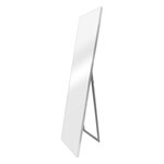 Miroir sur pied psyché inclinable 150 x 35 cm argenté 03_0007967