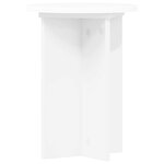 vidaXL Support de Plante 2 pièces Blanc Ø29 5 x 40 cm