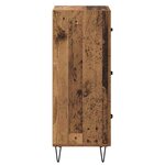 vidaXL Buffet Bois ancien 34 x 34 5 x 90 cm Bois d'ingénierie