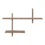 Étagère murale en pin 60 x 15 x 44 cm
