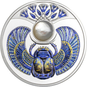 Monnaie PEARL SCARAB Treasure of Ancient Egypt Argent 1$ Niue 2026 (PRÉCOMMANDE)