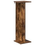 vidaXL Support de Plante 2 pièces Chêne fumé 25 x 25 5 x 80 5 cm
