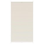 vidaXL Store plissé 100x200 cm Crème