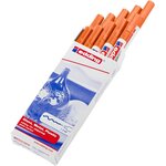 Marqueur Peinture Brillante 751 Orange Pointe Ronde 1-2 mm x 10 EDDING