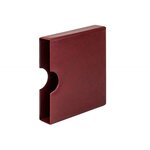 Boitier de protection avec encoches pour reliures Karat. Couleur - Bordeaux