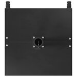 vidaXL Socles de parasol d'extérieur Noir 45 x 45 x 31.5 cm Acier