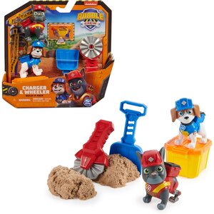 Spin Master 6066685 - Rubble & Crew - Set de figurines Solid Charger & Wheeler