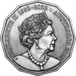 Pièce de monnaie en Argent 50 Cents g 18.24 Millésime 2023 ACDC
