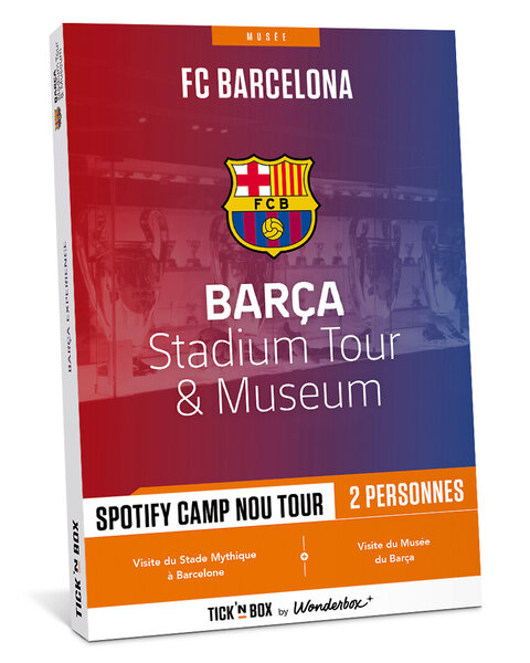 Coffret cadeau - TICKETBOX - FC Barcelone - Stadium Tour & Museum