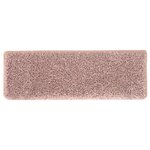 vidaXL Tapis d'escalier 15 Pièces 65x21x4 cm Blanc et rose