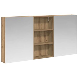 vidaXL Ensemble de Meubles de Salle de Bain 3 Pièces 140 x 14 5 x 70 cm