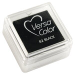Tampon encreur "Versacolor"  noir  2 5x2 5 cm