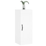 vidaXL Armoire murale blanc 34 5x34x90 cm bois d'ingénierie