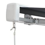 Auvent Blanc 3 x 2 5 m Métal