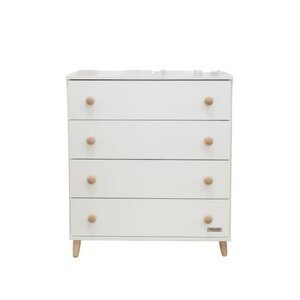 Commode Style Blanc et Bois