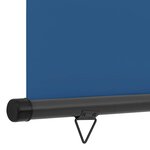 vidaXL Auvent latéral de balcon 125x250 cm Bleu