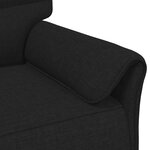 vidaXL Canapé 100  polyester  cadre en métal  MDF  Contreplaqué