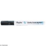 Chalky Finish Crayon de marquage  anthracite  Pointe ronde 2 - 4mm  avec soupape