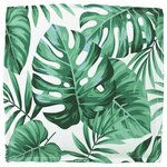 vidaXL Coussin pour assise de palette Floral 6 Pièces Motif de feuille