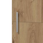 vidaXL Haut Armoire chêne artisanal 45 x 42 5 x 185 cm