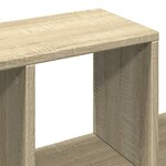 vidaXL Étagère murale chêne sonoma 100x20x53 cm bois d'ingénierie