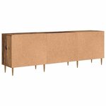 vidaXL Meuble TV Bois ancien 150 x 30 x 50 cm Bois d'ingénierie