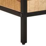 vidaXL Table d'appoint 35x35x45 cm Bois massif de manguier