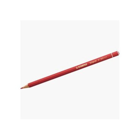 Crayon de couleur héxagonal original 87 mine 2 5 mm rouge vermillon à l'unité stabilo