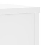 vidaXL Supports pour plantes 2 Pièces blanc 20x20x30 cm bois d'ingénierie