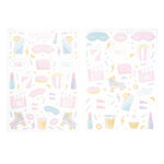 Stickers pyjama party - 150PCS