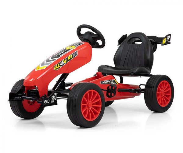 Kart à pédales Rocket Rouge