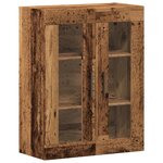 vidaXL Buffet vieux bois 69 5x34x90 cm bois d'ingénierie