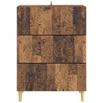 vidaXL Armoire à tiroirs Bois ancien 66 x 34 5 x 90 cm