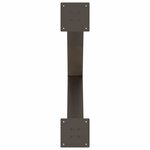 vidaXL Table à manger 220x100x74 cm bois de chêne massif ovale
