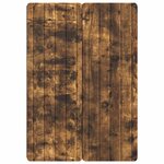 vidaXL Armoire Murale Chêne fumé 66 x 34 5 x 92 cm Bois d'ingénierie