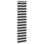 vidaXL Store zèbre noir 60x230 cm largeur du tissu 55 9 cm polyester