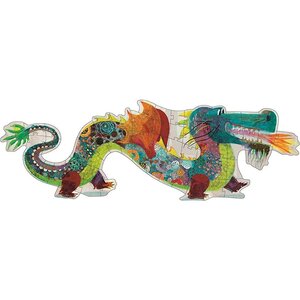 Djeco DJ07170 - Puzzle géants Léon le dragon