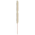 vidaXL Tête de lit LED avec des lumières à LED Crème 80 cm Polyester