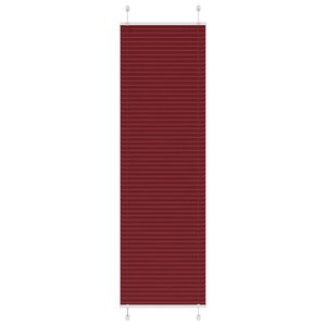 vidaXL Store plissé rouge bordeaux 60x200 cm largeur du tissu 59 4 cm