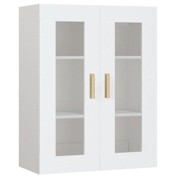 vidaXL Armoire murale suspendue Blanc 69 5x34x90 cm