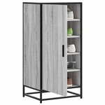 vidaXL Étagère à chaussures sonoma gris 48x38x97 5 cm bois ingénierie