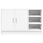 vidaXL Armoire d'évier blanc 90x29x55 cm bois d'ingénierie