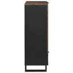 vidaXL Buffet Marron 60 x 33 x 100 cm bois de manguier massif
