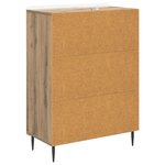 vidaXL Armoire à tiroirs 66 x 34 5 x 92 cm Bois d'ingénierie